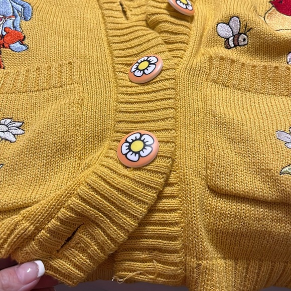 Disney Winnie the Pooh Cardigan. Used - Picture 9 of 9